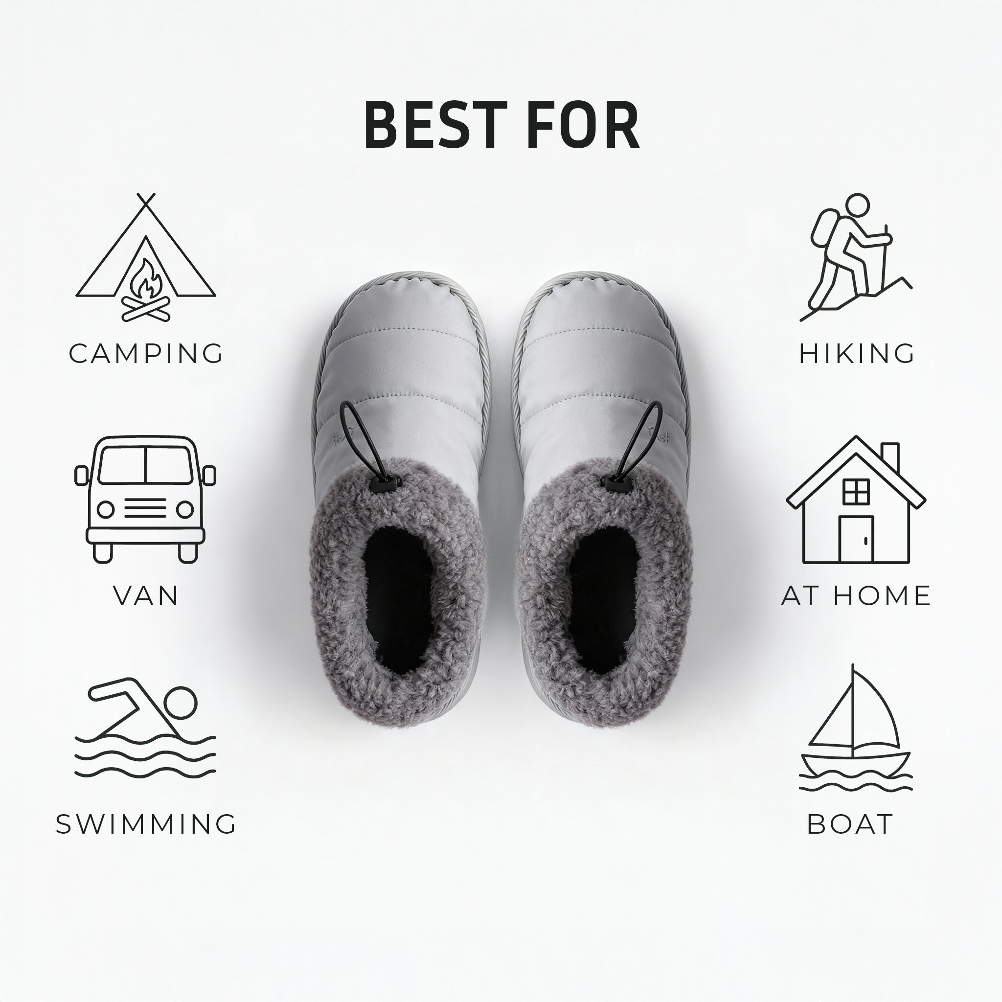 CloudStep Fleece Lined Slipper